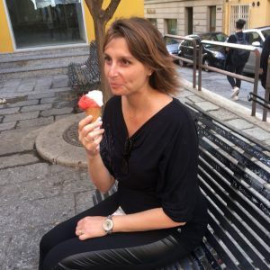 manger une glace à Cagliari