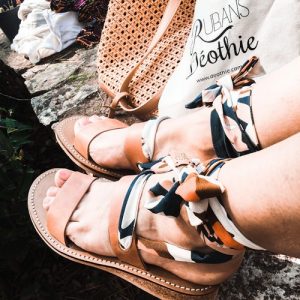 sandales en cuir made in France