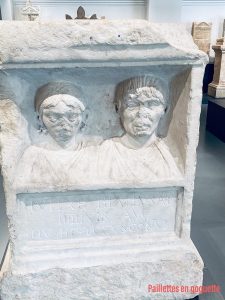 flavila et macrinus Nîmes musée de la Romanité