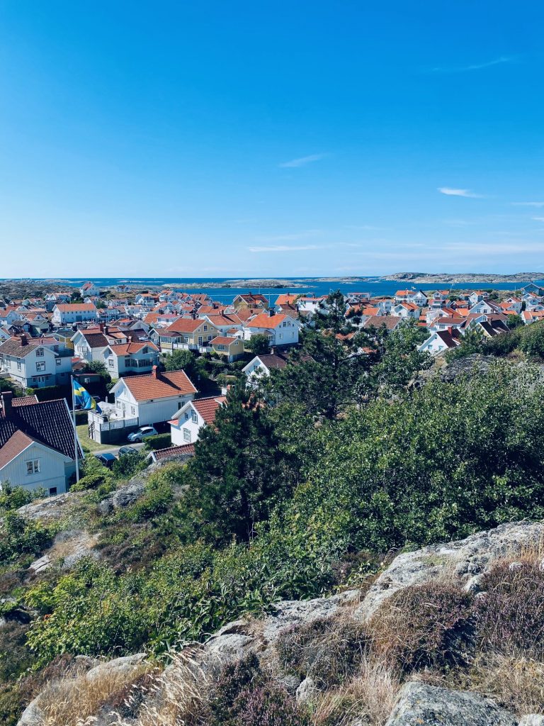 Vue Grundsund Côte Ouest Suède