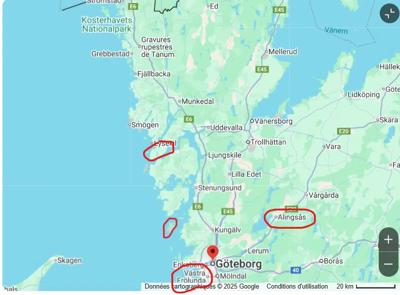 Visiter la Côte Ouest de Suède