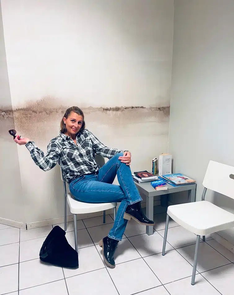 Watercolor Lanscape V Sépia Photowall