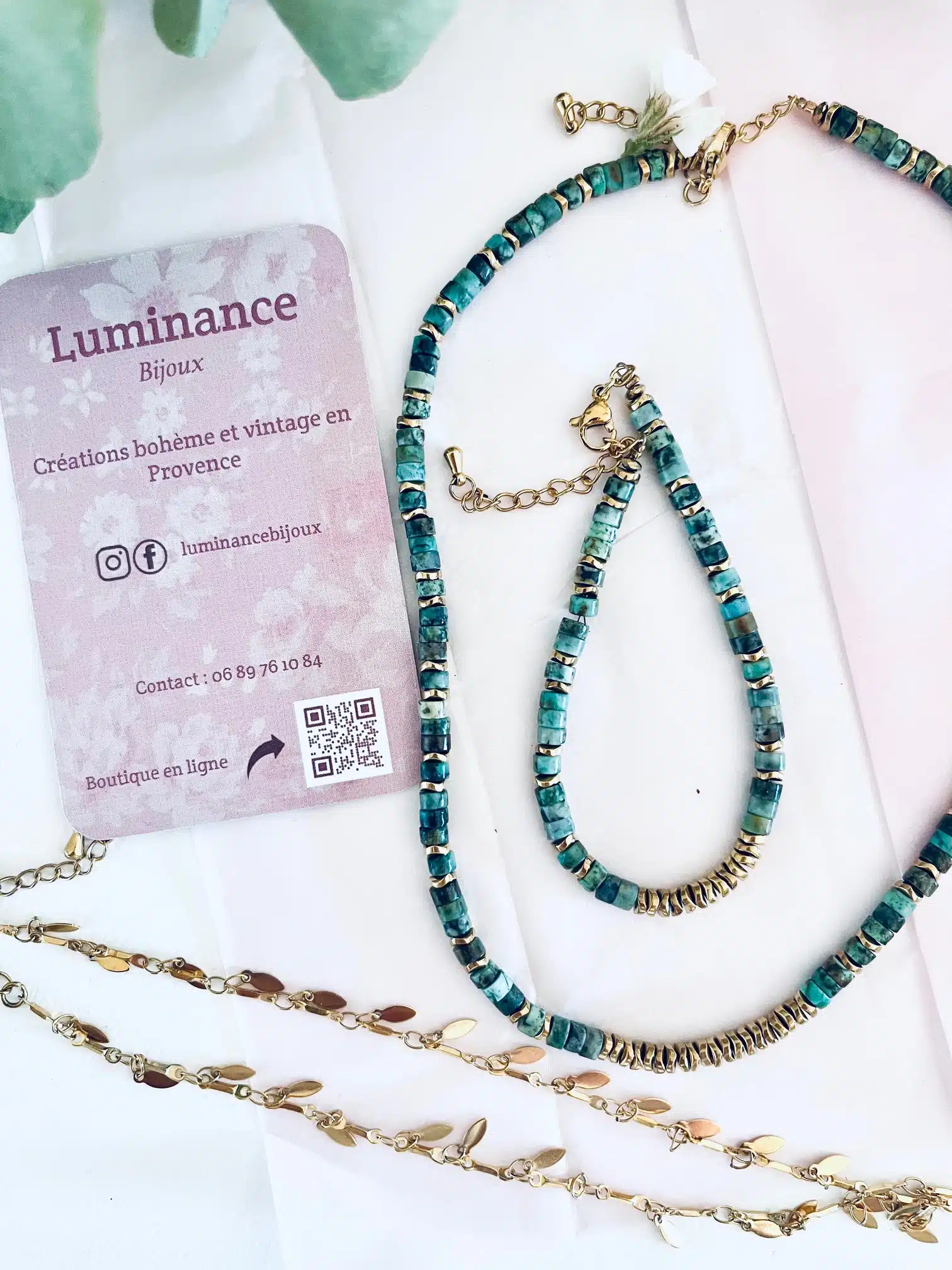 Bijoux Bohème Turquoise Luminance Bijoux