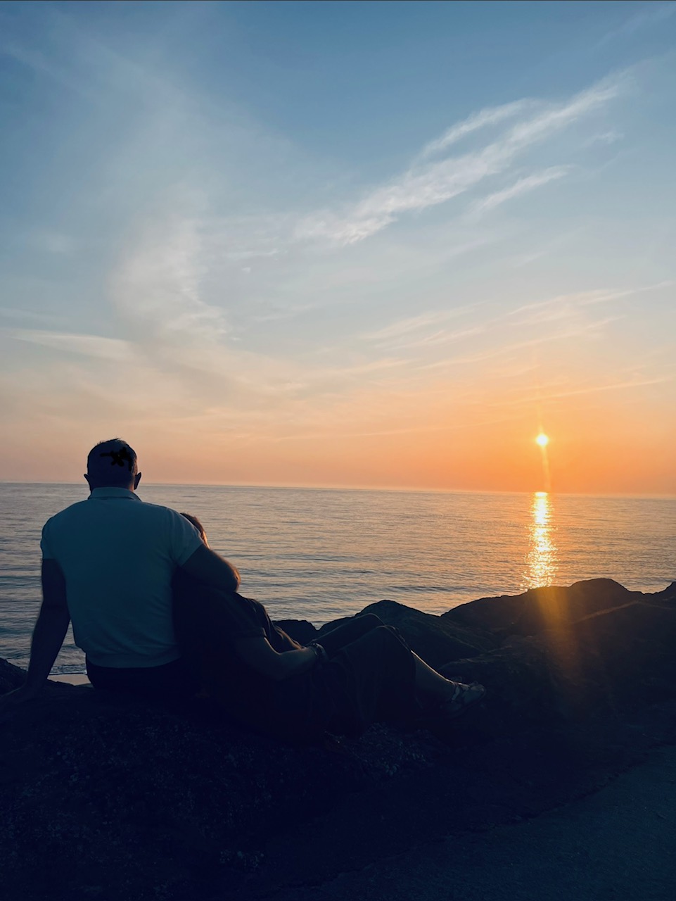 Luzéronde Coucher de Soleil sur la Plage