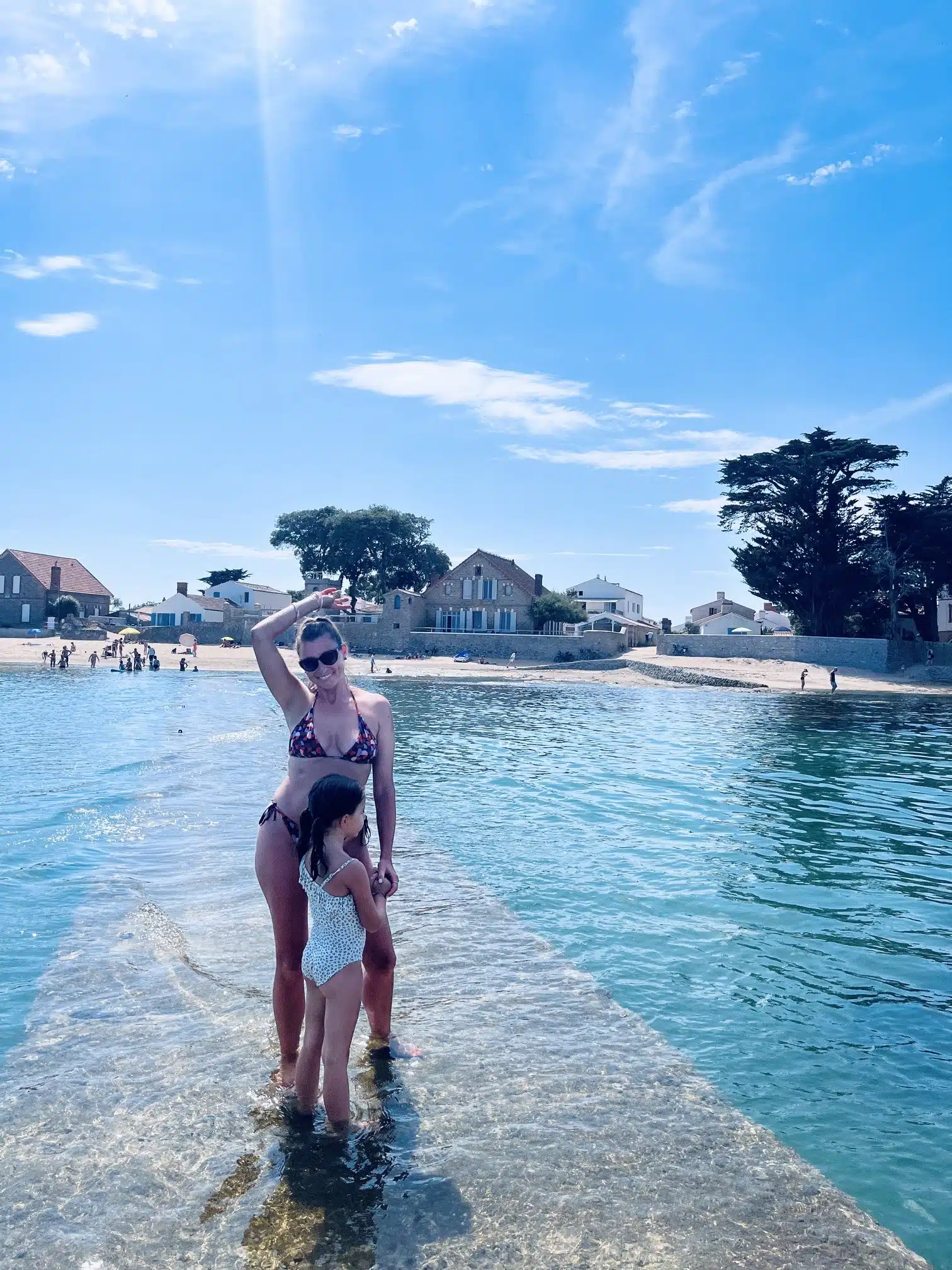 Plage Du Vieil Il de Noirmoutier Paillettes en Goguette Julie Lab.