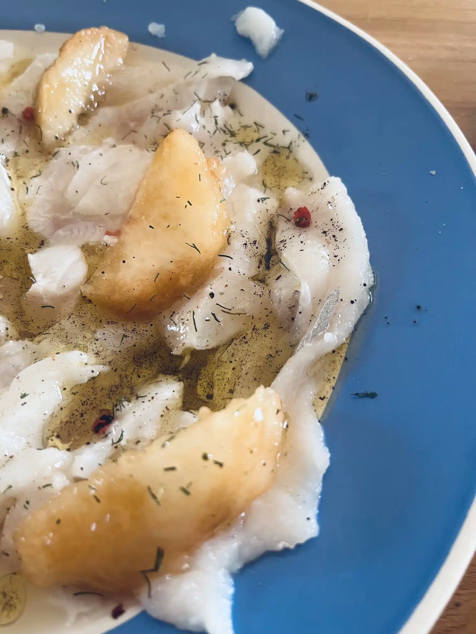 Ceviche Daurade aux Pêches