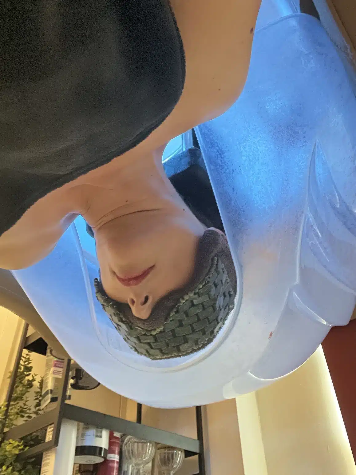 Pose du Masque Nourrissant Cheveux